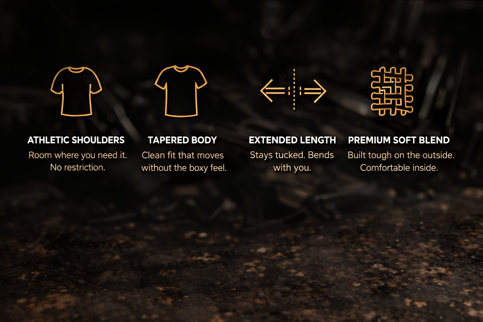 PITWORX fit and feature graphic